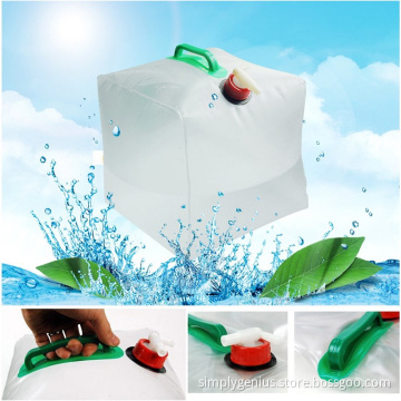 Food grade PVC 10L 2.5gallon collapsible water carrier container